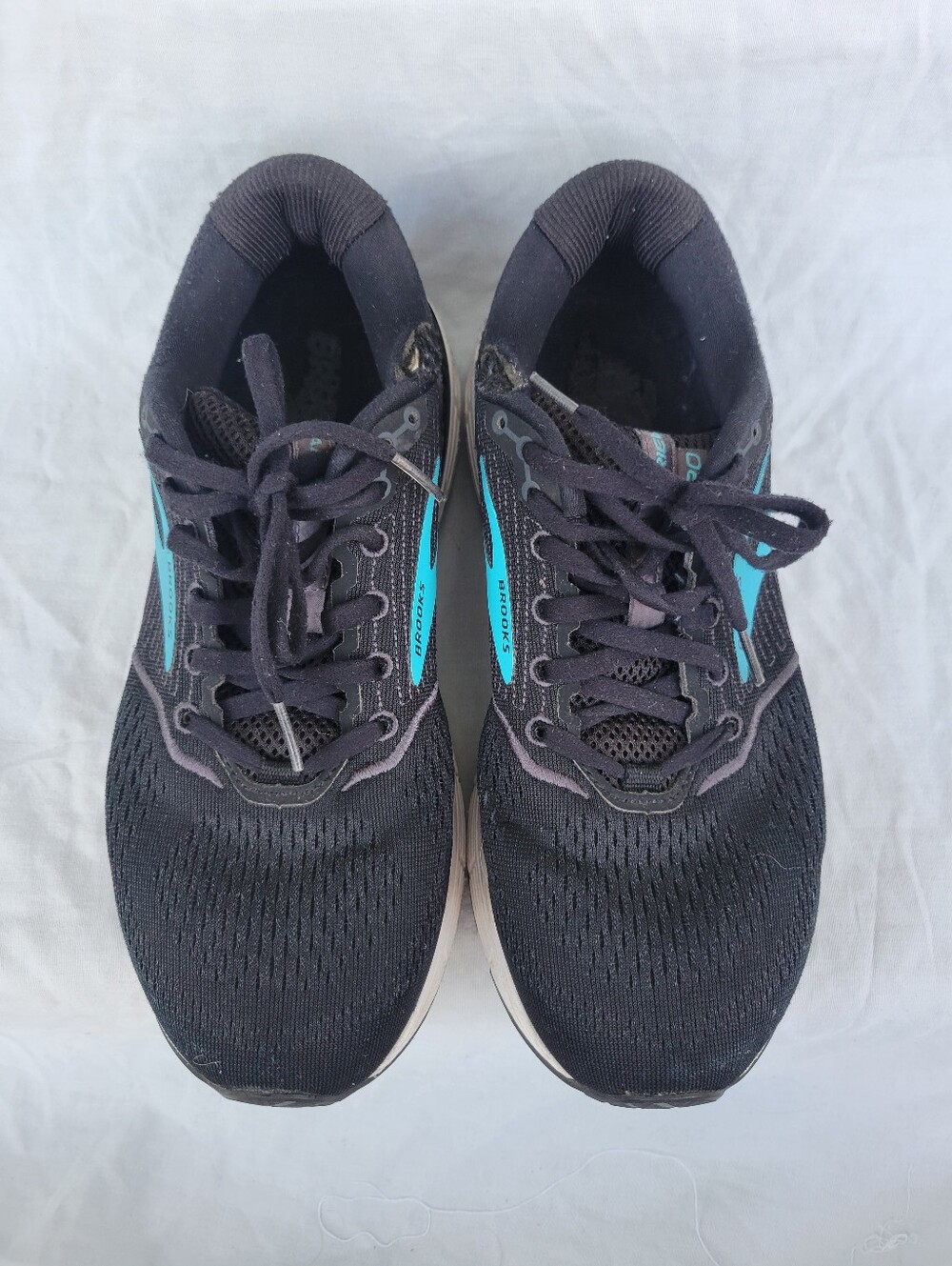 Brooks Ariel 20 Women's Size 9 Black Blue Stability Running Shoes
